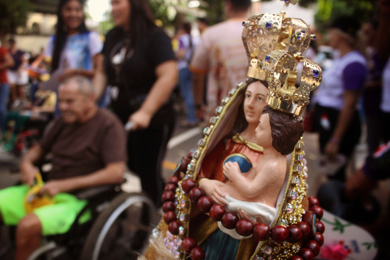Romaria da Acessibilidade abre caminho para que todos cheguem até Nossa Senhora