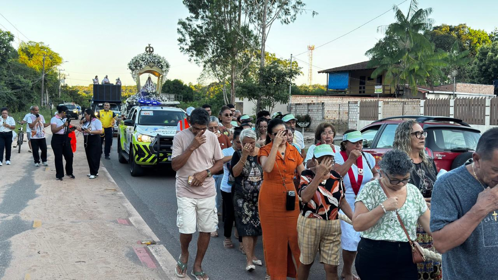 Nova Nazaré, no Mato Grosso, recebe pela primeira vez a Imagem Peregrina do Círio
