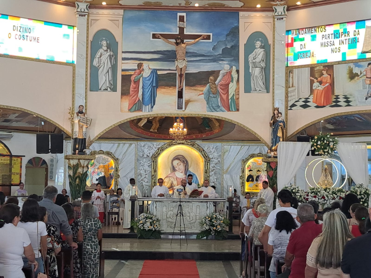 Imagem Peregrina de Nossa Senhora de Nazaré visita Capitão Poço de 5 a 8 de agosto