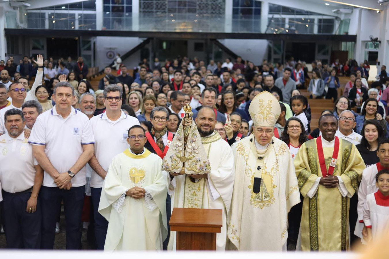 Imagem Peregrina de Nossa Senhora de Nazaré leva a devoção do Círio ao Rio de Janeiro